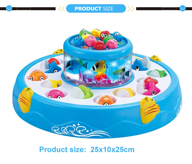 Music plastic electric magnetic toy fishing game.jpg