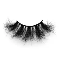 

Natural Mink Eyelashes Vendor 25mm Lashes With Custom Packaging