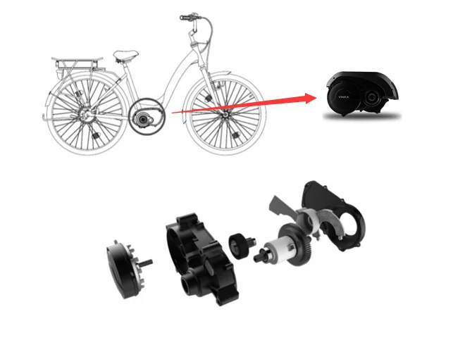 ebike motor parts