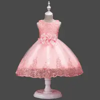 

Baby Frock Embroidered Designs Flower girl party wear dress for Girls