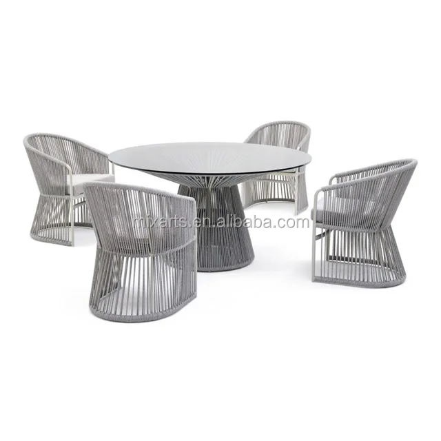 conjunto mesa y sillas cuerda conjunto mesa y sillas cuerda