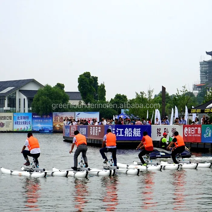 

2018 hot selling propeller water bikes PVC Pedal Boats Price sea bikes