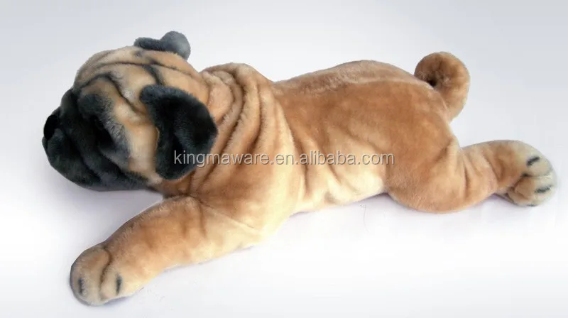 realistic stuffed pug