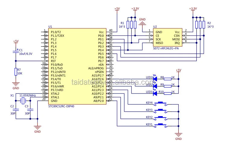 Nrf24l01 pa lna схема