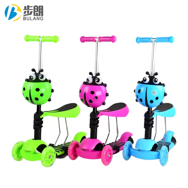 

Multi Functional kick scooter Kids Scooter 3 In 1 Children Scooter, Blue,pink,green