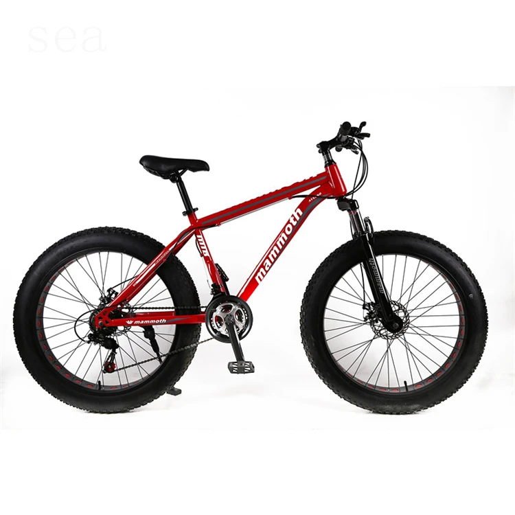 2021 China 26aluminum Alloy Disc Brake Fat Bikefat Beach Bikebig