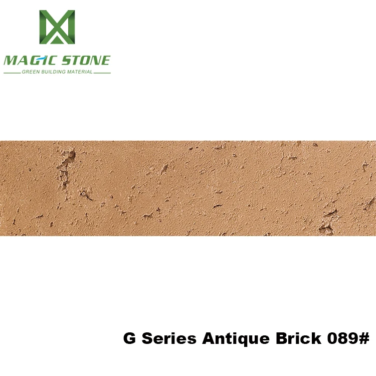 China suppliers building materials waterproof antique wall panels soft facing brick