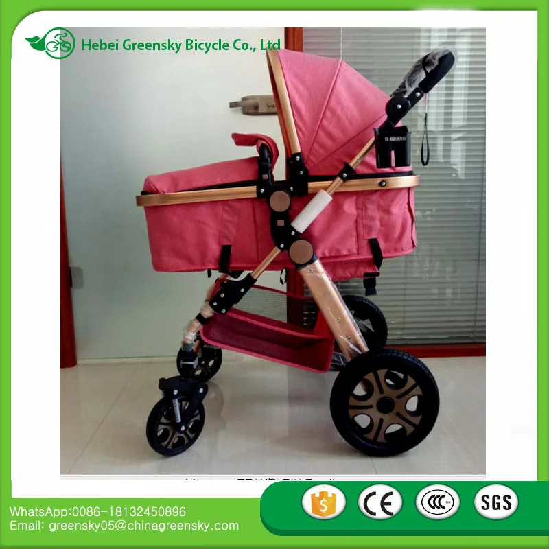 poussette 2 en 1 rose