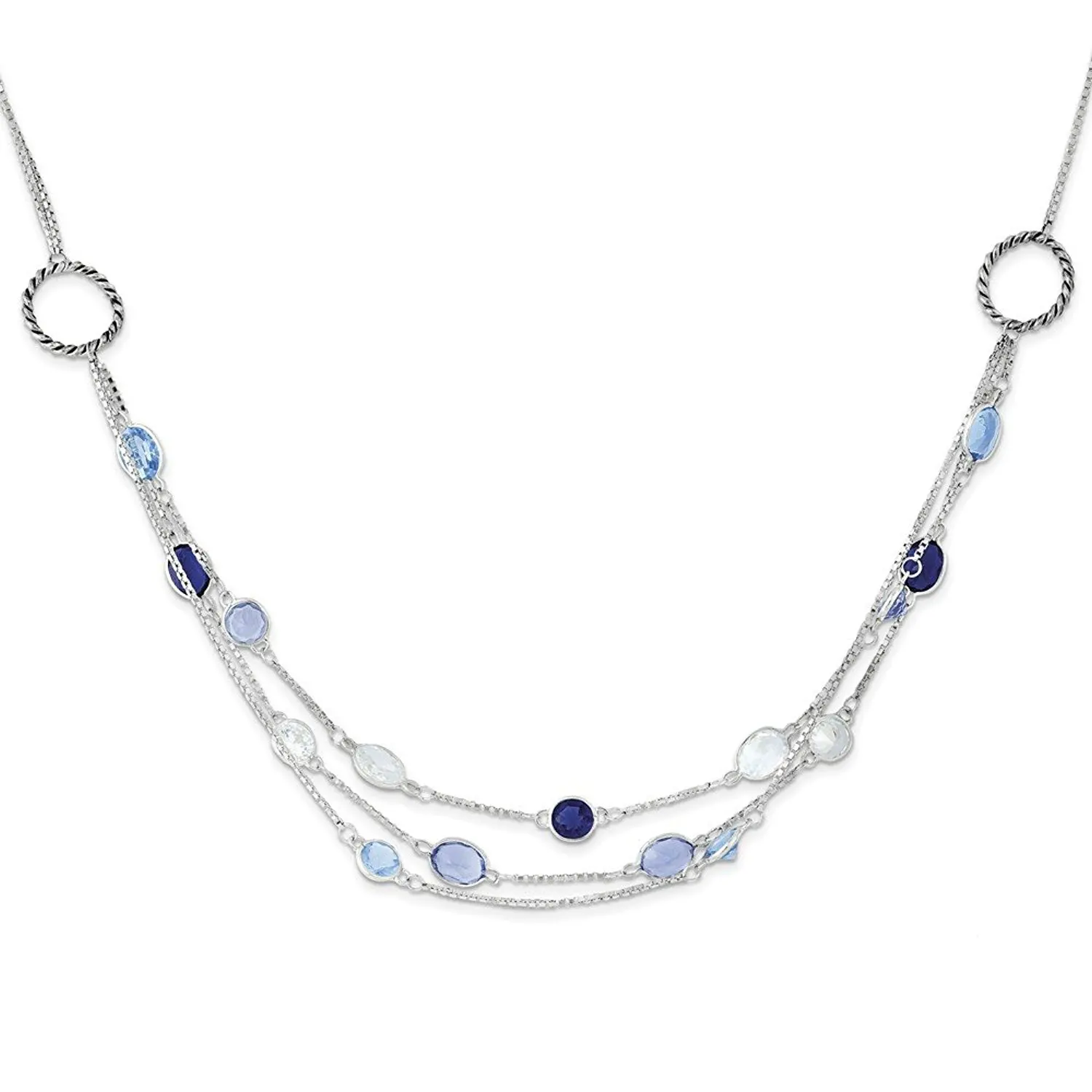 Cheap Blue Multi Strand Necklace, find Blue Multi Strand Necklace deals ...