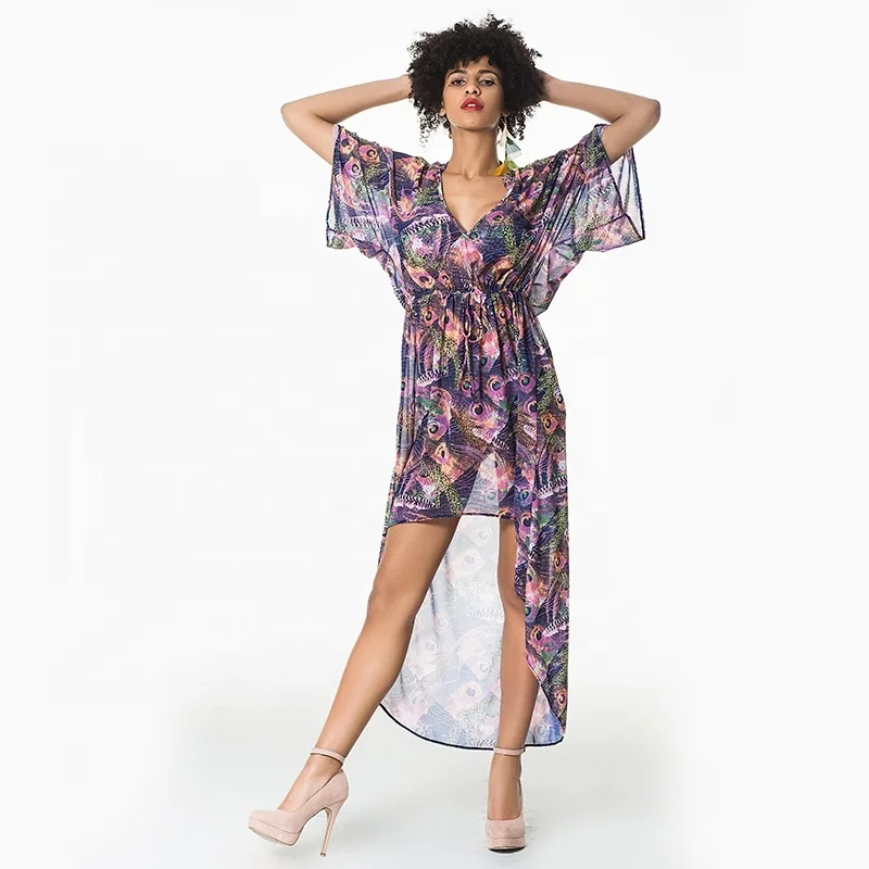 

custom women sexy swimwear Beach Dress bikini long cover ups, Picture