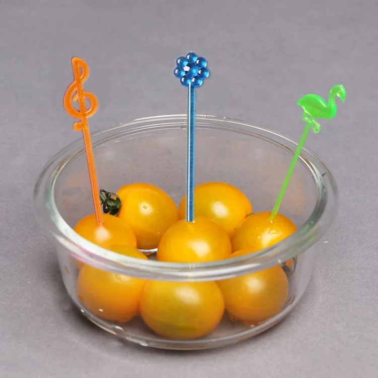 Plastic Cocktail Picks / Plastic Toothpicks / Plastic Fruit Pick Series