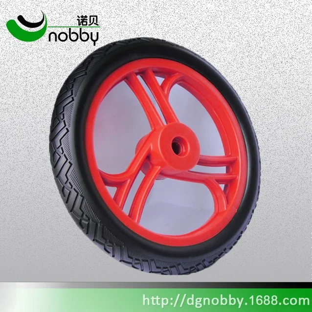 Children's 2 Wheel Rubber Wheel 12 Inch Balance Bike Pp Whirlwind Hub