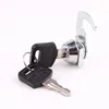 HS108 Zinc Alloy Blade Light-duty Metal box lock for small box key locker lock