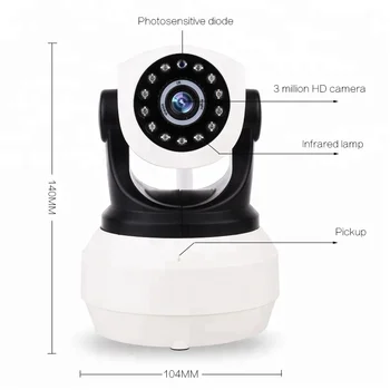720p Wifi 3g 4g Security Camera Cctv 
