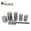 Floor Side Mount Railing Clamp Stainless Steel Stand off Glass Fixing Bolts