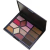 Eyeshadow manufacturer wholesale makeup eyebrow piercing designs with shadow plastic palette private label with small quantity