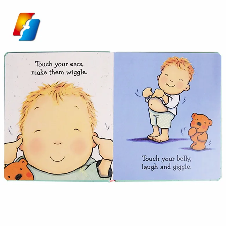 Bulk Wholesale Custom Early Childhood Education Hardcover Board Book