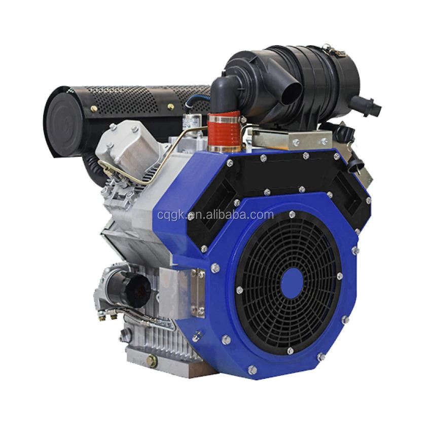 2v98f Two Cylinder Electric Start Aircooled 20kw Diesel Engine Buy Diesel Engine 2 Cylinder