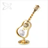 Crystocraft Unique Creative Gold Plated Metal Gift Decorated with Crystals from Swarovski For Guitar Lovers
