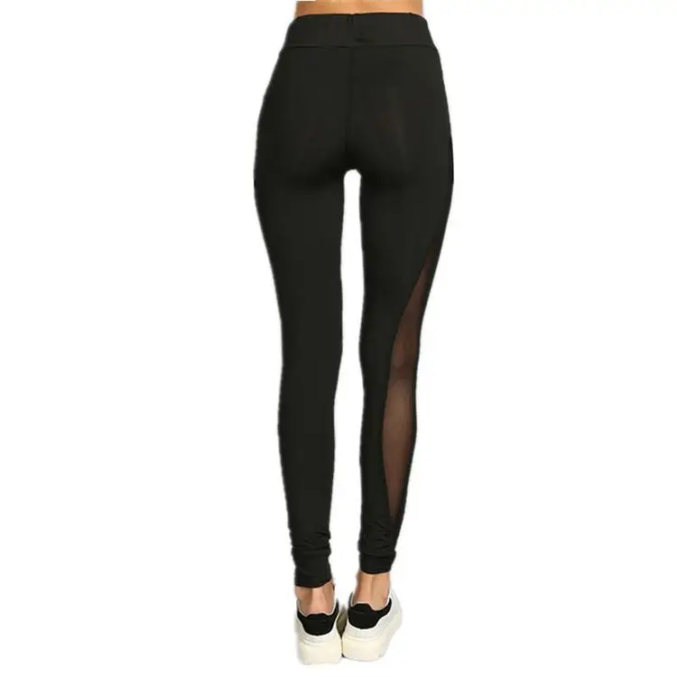legging transparent noir