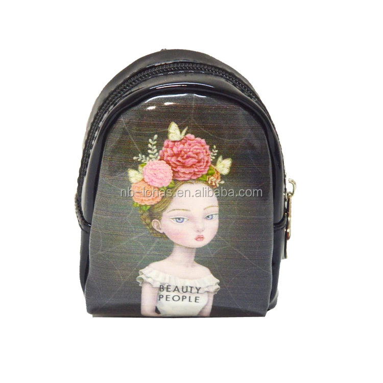 Competitive Price Custom Printed Mini Backpack Pu Leather For Women