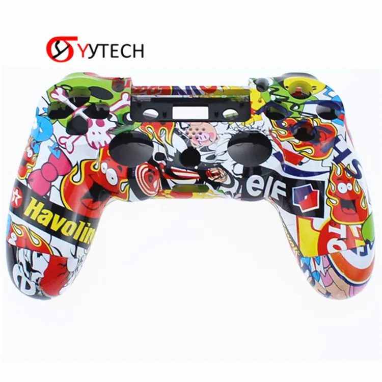 

SYYTECH Cover Case Repair Parts Replacement Controller case Shell For PS4, N/a