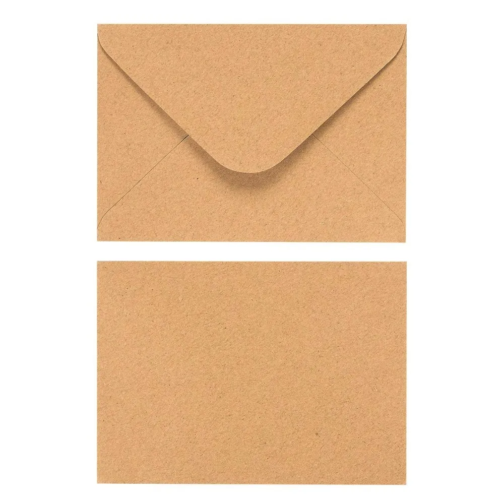 Wholesale Factory A3 A4 A5 Blank Brown Custom Printing Paper Envelopes