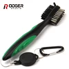 best price golf cleaning two-sided brush retractable divot tool