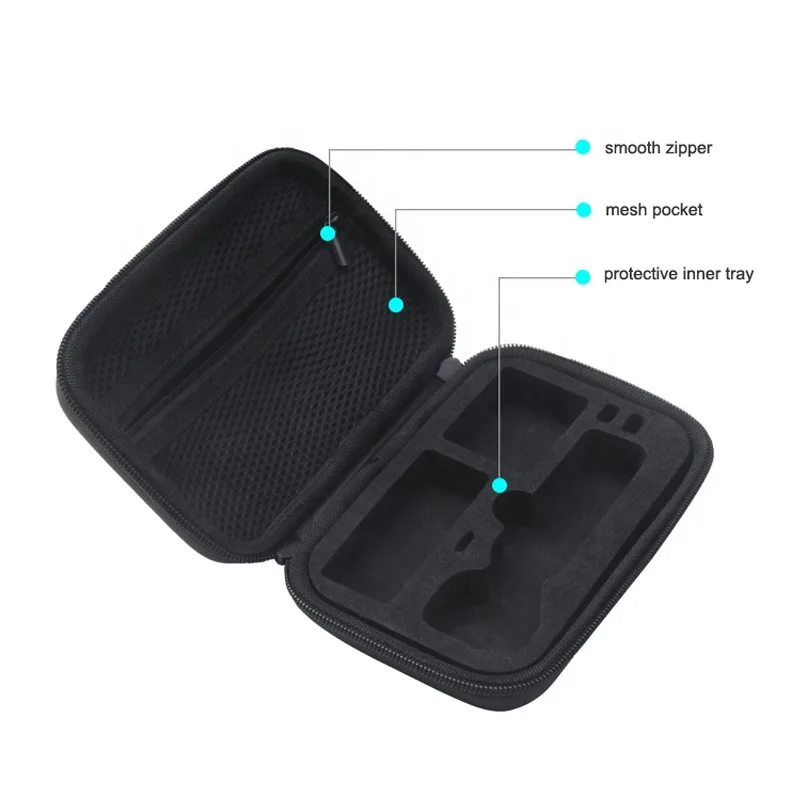 Ruggard Memory Card Protective Pouch - Nylon Case Holds 6 Cards With Belt Loop