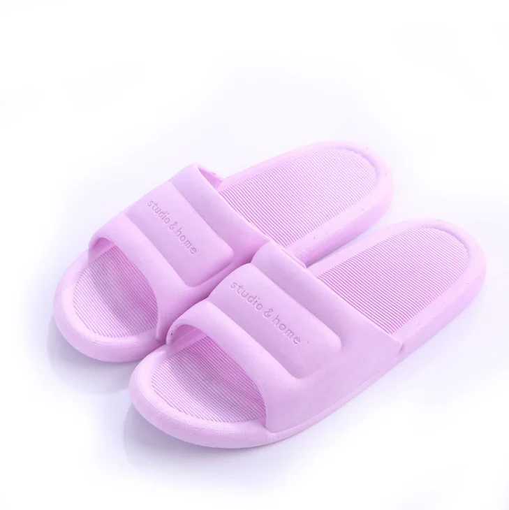 

Wholesale cheap PVC simple design slide sandals indoor Non slip slippers For Couple, Customer's request