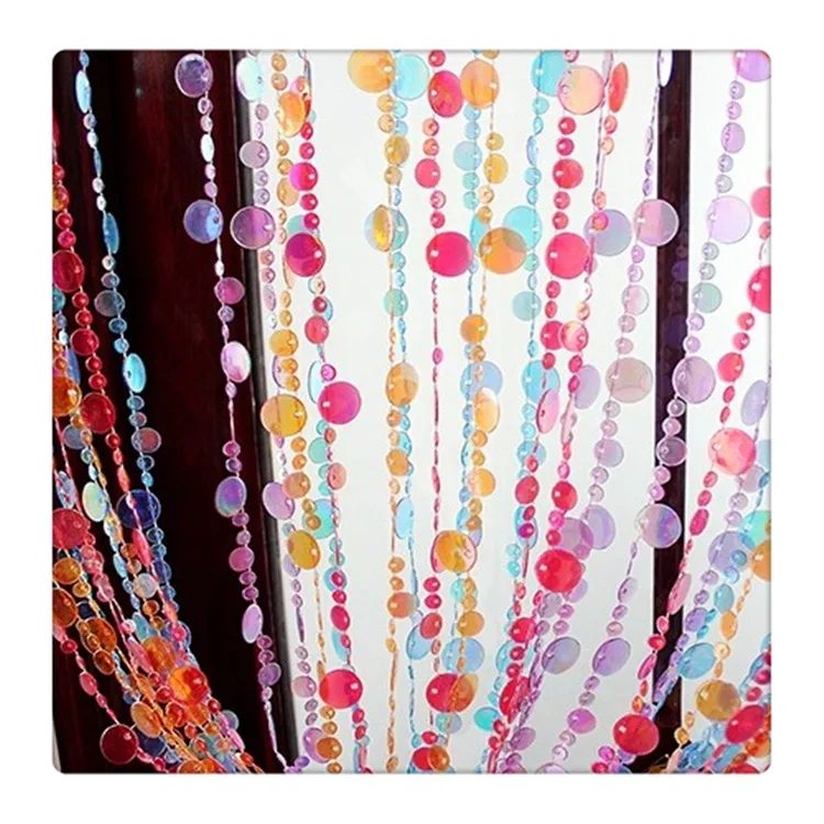 Hot Sale Hanging Decorative Plastic Bubble Beads Curtain String Door Curtain Fly Screen Buy Buble Beads Door Curtain Hanging Beads