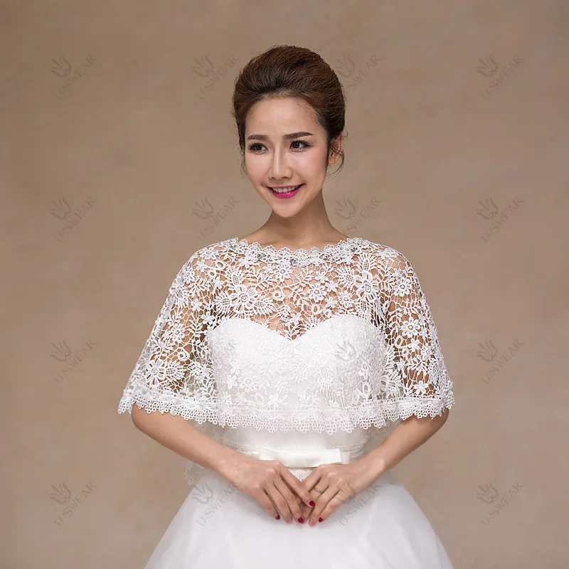 Buy Bolero,Lace Wedding Dress Jackets 