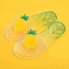 Transparent Color Changing Fruit Upper PVC Jelly Slippers