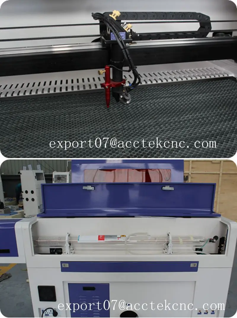 China 60W 80W 100W wood acrylic MDF fabric laser cutting machine/ 6090 co2 laser engraving machine