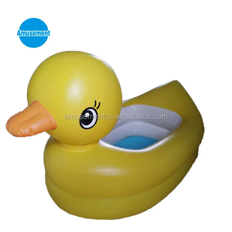 Özel Pvc Şişme Taşınabilir Ördek Karikatür Plastik