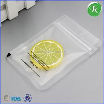 clear plastic resealable bags