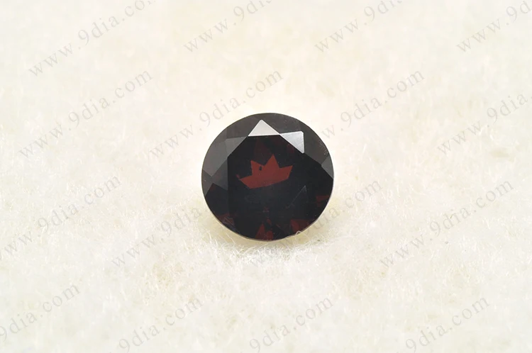 Best Price Hot Sale Forever Star AA Quality Brilliant Cut Round Red Natural Garnet 1.25mm