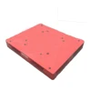 double face 1200x1000 flat surface closed type plastic pallet
