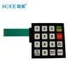 matrix array membrane colorful numeric switch keypad