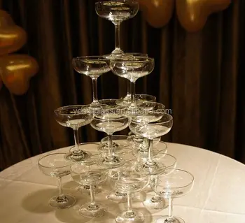 glass champagne glasses bulk