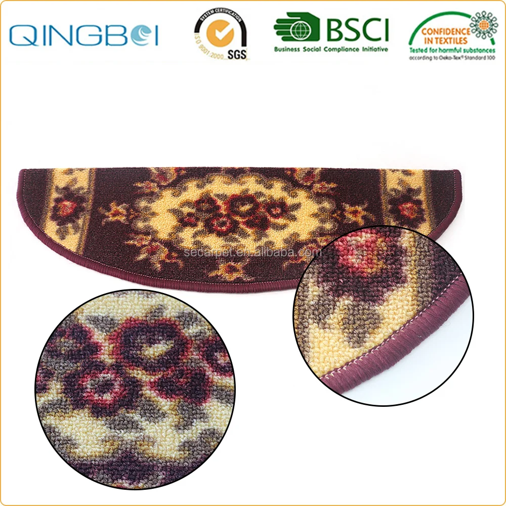 New Custom Design Non-slip Indoor Self-adhesive Stair Mat  of   New Self-adhesive Nylon Carpet Stair Tread Rugs of Classical Nylon Carpet Tufted Stair Tread Rugs of 6.jpg