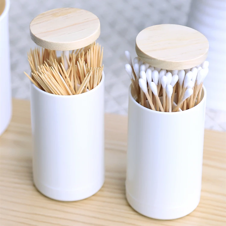 wooden toothpick dispenser