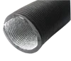 Black Exhaust Hose Tube Ventilation Pipe Fits Air Conditioner 5" Diameter Vent Hose Flexible Telescopic Intake Exhaust Duct