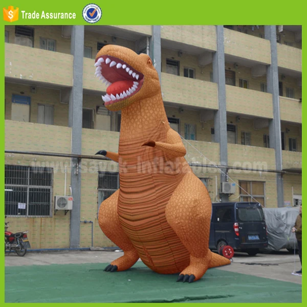 inflatable giant dinosaur