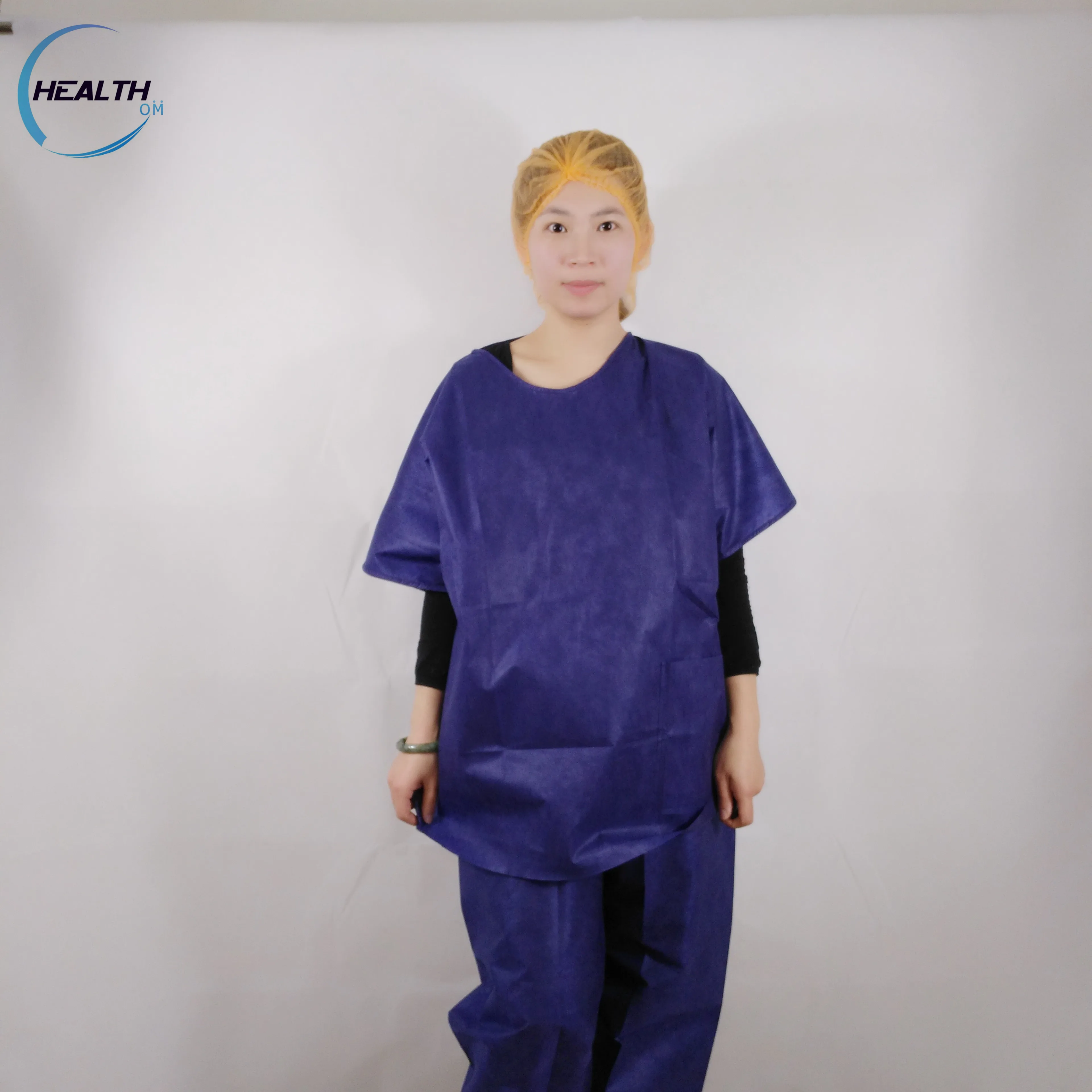 Yellow Disposable Scrubs Sms Waterproof Scrub Suits Sms Buy Yellow