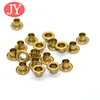 nickle free and elad free plating brass tooth curtain eyelet