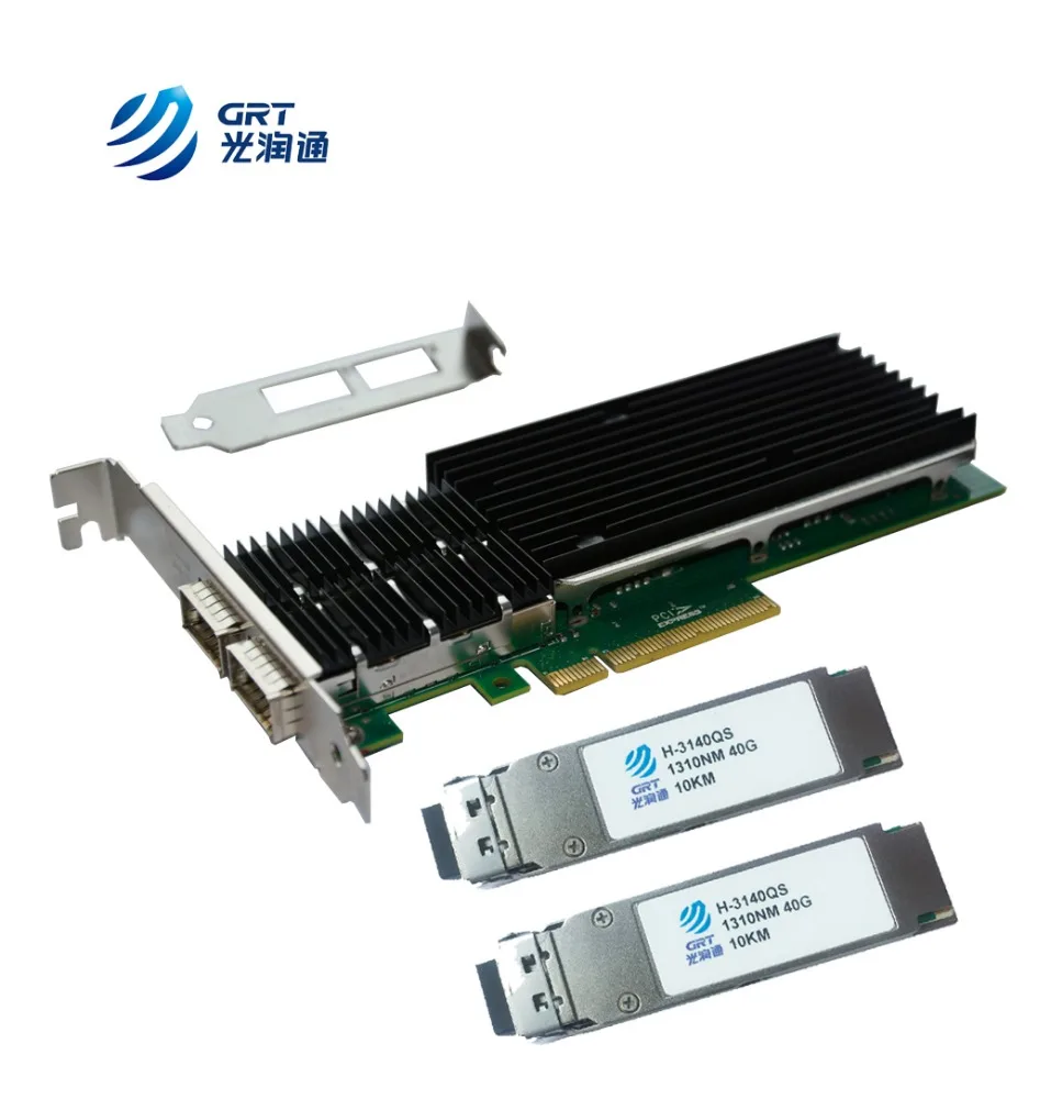 

PCI Express 3.0 Intel XL710 Dual Port Server Adapter Fiber Optical Network Card 40Gbps