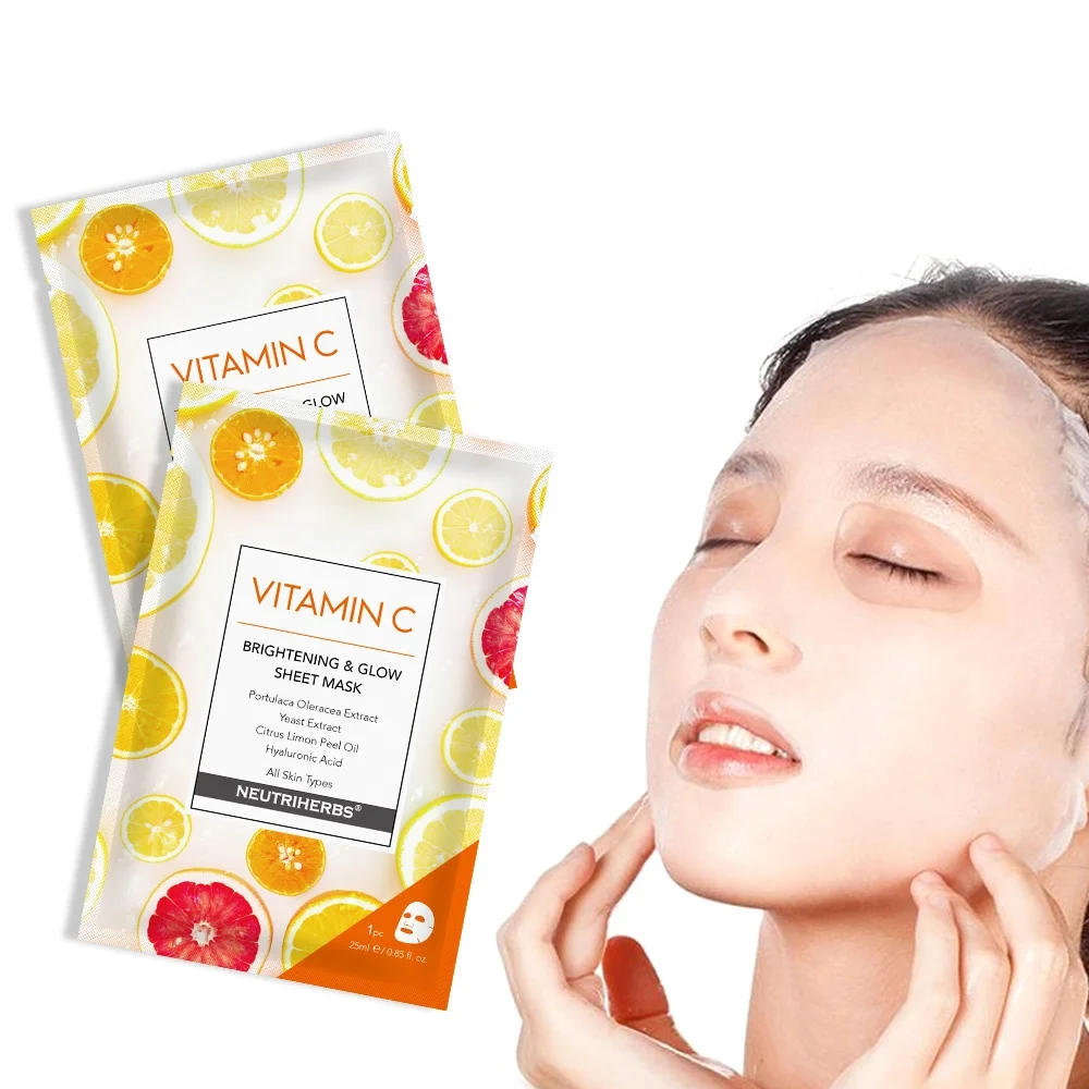 

Private Label Facial Cleansing Brightening Skincare Vitamin C Natural Organic Face Mask Face Mask Skincare