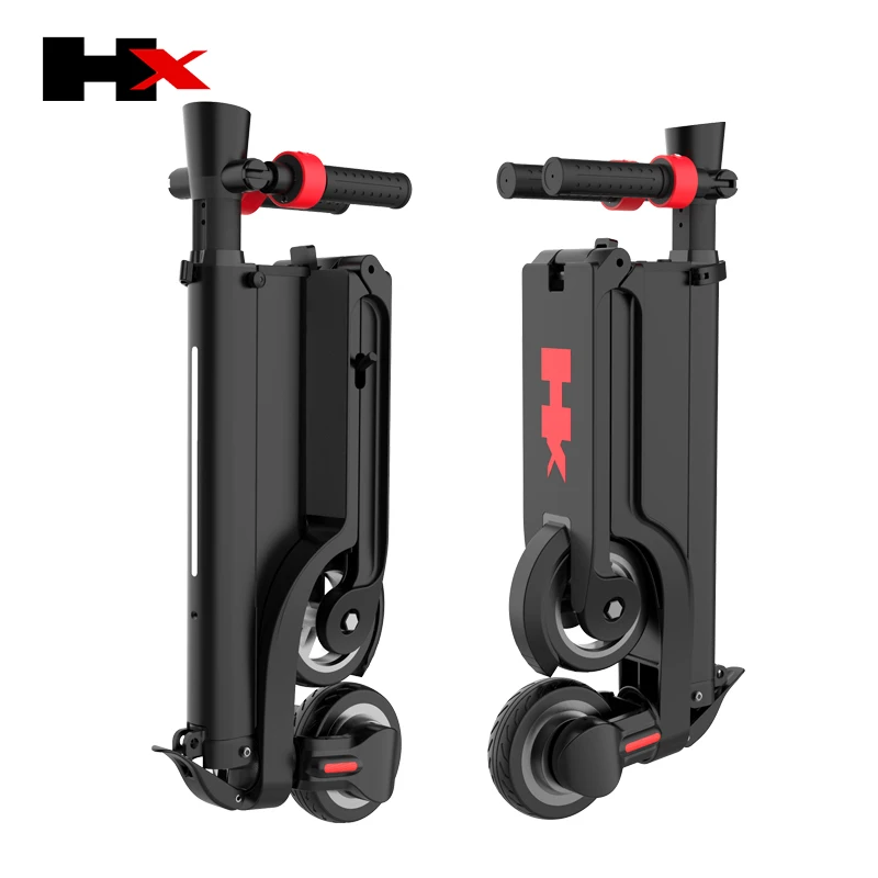 

HX X6 original cheap and creative four fold battery removeable two wheels electric scooter for teenagers