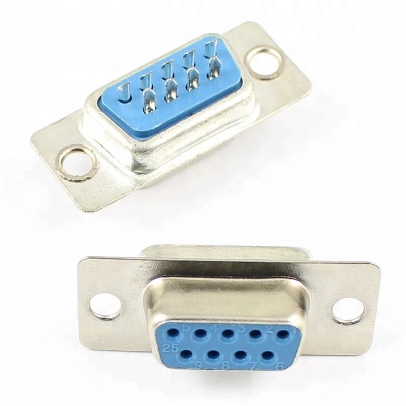 D Sub Db9 9 Pin Female Rs232 Serial Db9 Solder Connector For Pc Use Buy Db9 Connectordb9